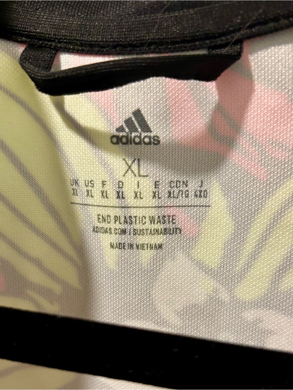 Adidas Multicolor Floral full zip Jacket. EUC - Picture 5 of 13